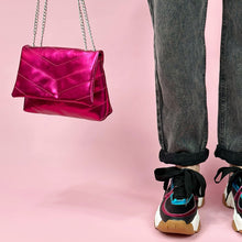 Cargar imagen en el visor de la galería, Bolso Gullieta Bugambilia metálica