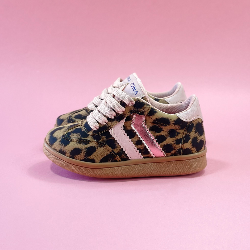Mini Zoé Ca Leopardo Pink